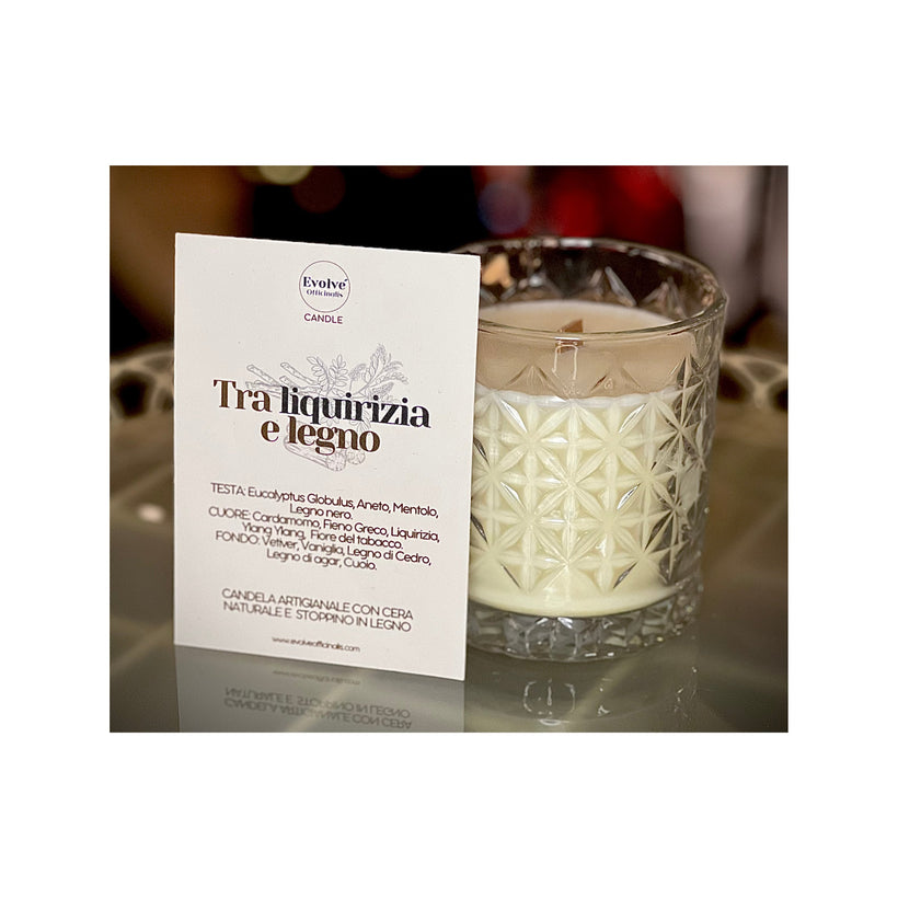 CANDELE ARTIGIANALI 100% CERA DI SOIA